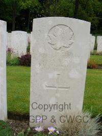 Etaples Military Cemetery - Nunn, Charles Anson